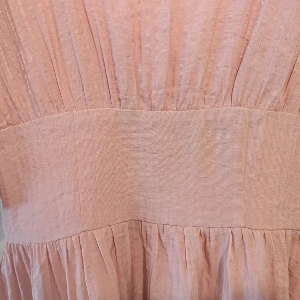 Lovers + Friends Light Pink Puff Sleeve Mini Dress - Picture 6 of 14